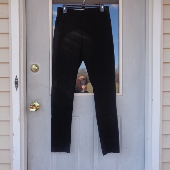 Relisted Helmet Lang black 97% virgin wool pant size 8 - Picture 6 of 11